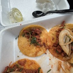 Taquerias Arandas - A taco that has barley any meat