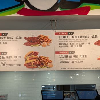 Dave's Hot Chicken - Menu prices - Sandwiches Near Me - Brooklyn, New York