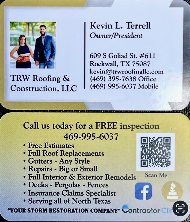 Slide of TRW Roofing & Construction