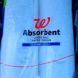 D' Walgreens paper towels 2/$10 & digital cpn $1 off Walgreens 8633 Charleston Mon Jan 13, 2024