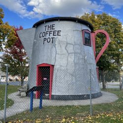 koontz coffee pot - Side