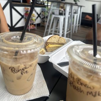 The Sour Boule - Pumpkin pie latte, cold brew, and the everything bagel breakfast sandwich - Bakeries Near Me - Fort Worth, Texas The Sour Boule - Pumpkin pie latte, cold brew, and the everything bagel breakfast sandwich - Bakeries Near Me - Fort Worth, Texas