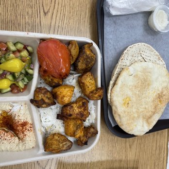Zankou Chicken - Double Chicken Kabob Plate - Mediterranean Near Me - Pasadena, California Zankou Chicken - Double Chicken Kabob Plate - Mediterranean Near Me - Pasadena, California