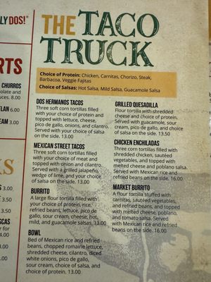 Menu photo 1 Dos Hermanos Columbus, OH