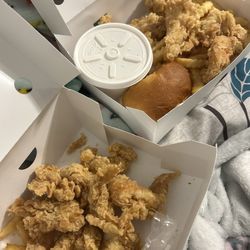 Bush's Chicken - 2 dry chicken strip meals