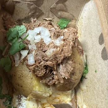 Refreshment Corner - Birria Baked Potato - Food Stands Near Me - Anaheim, California