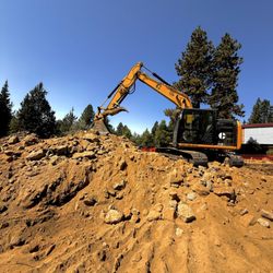 HC Bar Excavation - Bear creek duplexes project for Habitat for Humanity.