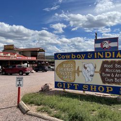 Rawhide Fur & Leather - Outside of Gift Shop.