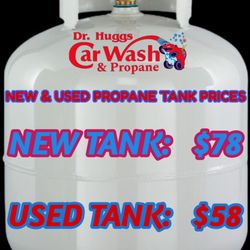 Dr Huggs Car Wash - New and Used Propane Tank Prices.
