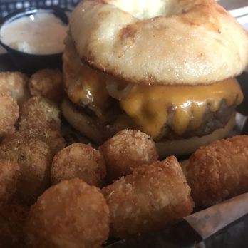 Stray Dog - New York burger and fennel tots - New American Near Me - Minneapolis, Minnesota