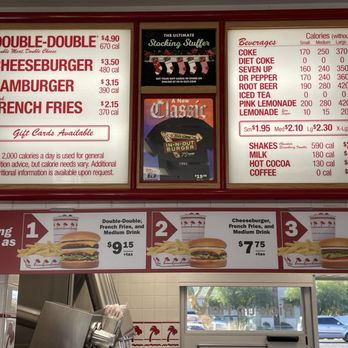 In-N-Out Burger - Menu - Burgers Near Me - Las Vegas, Nevada