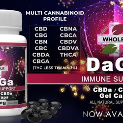 azWHOLEistic Surprise CBD Dispensary - DaGa - CBDa and CBGa Immune Support Supplement 2