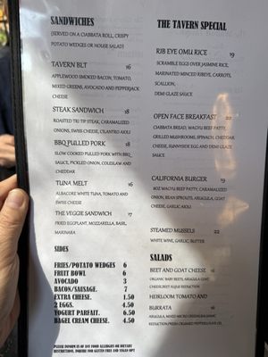 Menu photo 6 The Walnut Tavern Bar & Grill Berkeley, CA