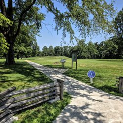 Trail in Petersburg National Battlefield