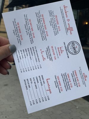 Atlanta Breakfast Club Chicken and Waffle Nitro Coffee Counter by null