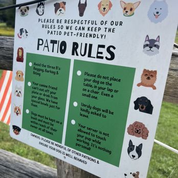 Mountain State Brewing - Pet friendly patio rules - Pizza Near Me - McHenry, Maryland Mountain State Brewing - Pet friendly patio rules - Pizza Near Me - McHenry, Maryland