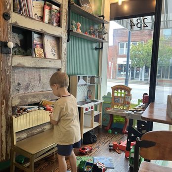 The Gilded Pear Brew House - Kids play corner - Coffee & Tea Near Me - Smithfield, North Carolina The Gilded Pear Brew House - Kids play corner - Coffee & Tea Near Me - Smithfield, North Carolina