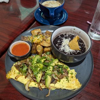 Cafe Antigua - Machaca omelette - Latin American Near Me - Oklahoma City, Oklahoma Cafe Antigua - Machaca omelette - Latin American Near Me - Oklahoma City, Oklahoma