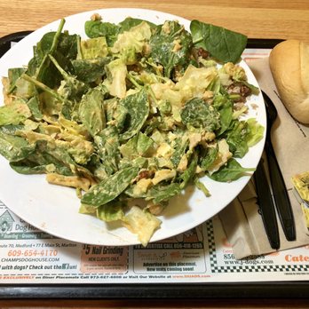 Saladworks - my go ... to - create your own w tuna - Feta - guac - chic peas & candied pecams :) - Vegetarian Near Me - Marlton, New Jersey