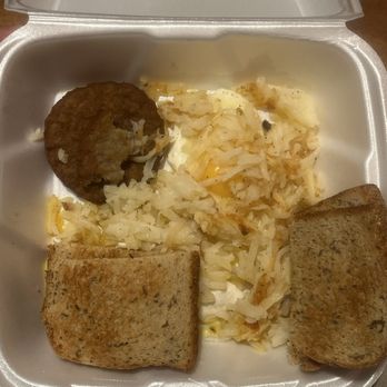 Jerry's Restaurants 42 - Rye toast, sausage patties, hash-browns, and eggs. - Diners Near Me - Safford, Arizona Jerry's Restaurants 42 - Rye toast, sausage patties, hash-browns, and eggs. - Diners Near Me - Safford, Arizona