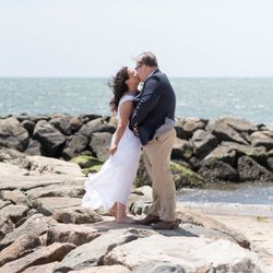 Chrissie Dahlstrom Photography - Quiet moment between the nuptials and celebration Cape Cod Dennis MA