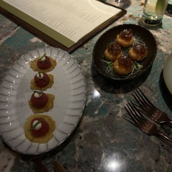 Chayote Barrio Kitchen - Tuna Tartare and Bolitas - Latin American Near Me - Winter Park, Florida Chayote Barrio Kitchen - Tuna Tartare and Bolitas - Latin American Near Me - Winter Park, Florida