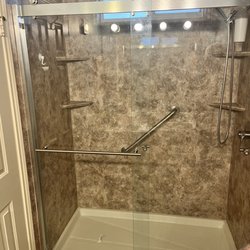 New shower