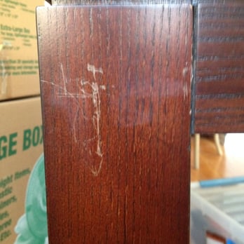 O'Brien's Moving & Storage - Legs removed not properly protected - Movers Near Me - Allentown, Pennsylvania