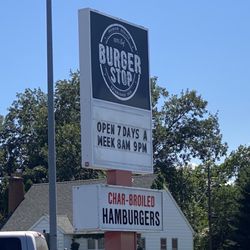 Burger Stop - Outside Sign of 'Burger Stop'