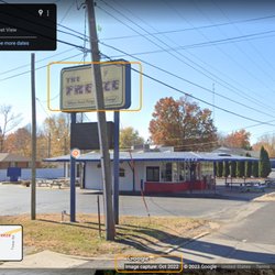 The Freeze - Google Maps street view shows name 'THE Freeze" as of October 2022.