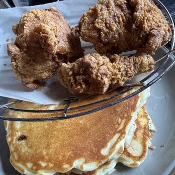 Blvd Bistro - Chicken And..... Buttermilk Pancakes - American Near Me - New York, New York