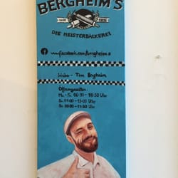 Meisterbäckerei Bergheim - Offenbar der coole Chef. :-)