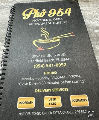 Menu photo 7 Pho 954 Noodle & Grill Deerfield Beach, FL Menu photo 7 Pho 954 Noodle & Grill Deerfield Beach, FL