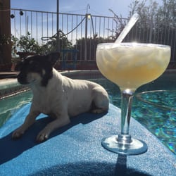Blue Wave Pools - Cocktails in the pool with my girl.