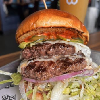 Bissell Brothers - BBK Burger with an extra patty - Breweries Near Me - Portland, Maine Bissell Brothers - BBK Burger with an extra patty - Breweries Near Me - Portland, Maine