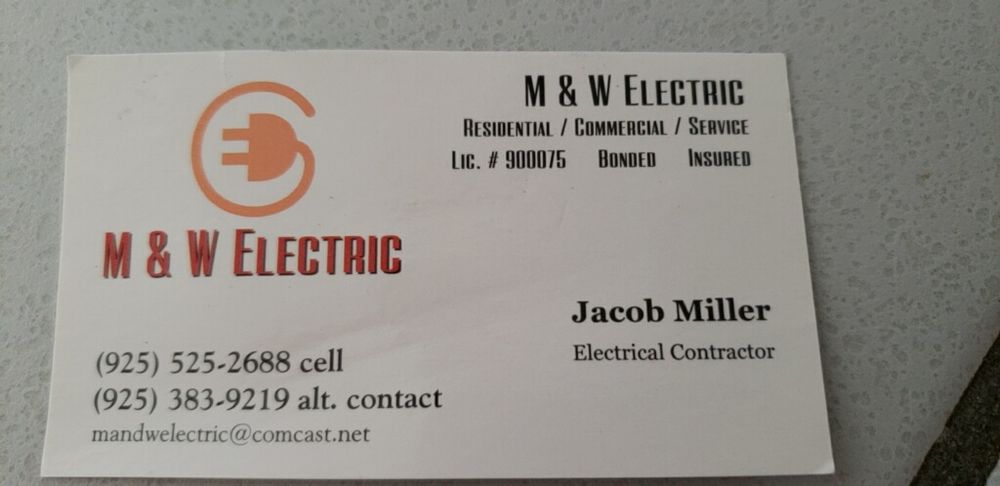 Slide of M & W Electric