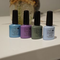Relax & Refresh Beauty Salon - Choose from our range of CND shellac colours - blue series.
