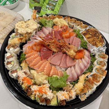 Honda Sushi - Sashimi platter and assorted special rolls. - Sushi Bars Near Me - Pleasant Hill, California Honda Sushi - Sashimi platter and assorted special rolls. - Sushi Bars Near Me - Pleasant Hill, California