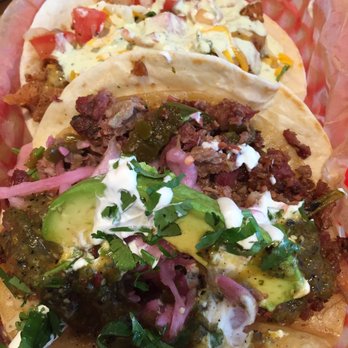 Torchy's Tacos - Top: Trailer Park (trashy) Bottom: The Matador (off-menu) - Tacos Near Me - Austin, Texas Torchy's Tacos - Top: Trailer Park (trashy) Bottom: The Matador (off-menu) - Tacos Near Me - Austin, Texas
