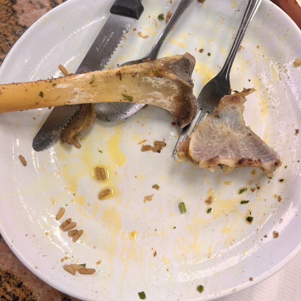 Shish Grill - Empty plate. The aftermath - Mediterranean Near Me - San Ramon, California