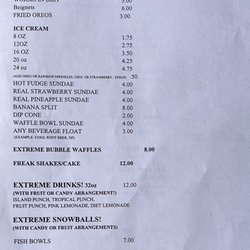 Bayou Snowball & Sandwich - Menu - Page 2