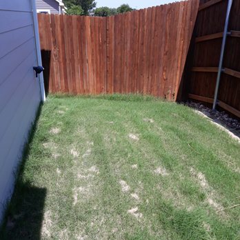 DFW Turf Solutions - 1 Before - Artificial Turf Near Me - Krugerville, Texas