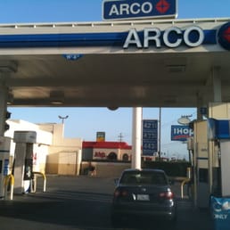 a car at a gas station a car at a gas station