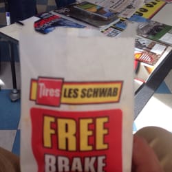 Les Schwab Tire Center - Free popcorn and break checks