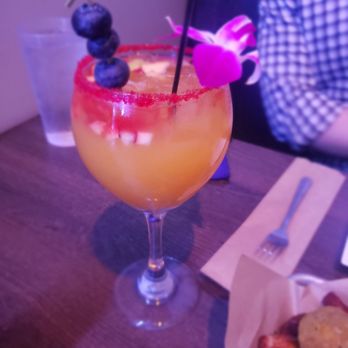 Gandules Grill - Passion fruit sangria - Puerto Rican Near Me - Lehigh Acres, Florida