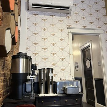 Honeycomb Cafe - Loved the wallpaper! - New American Near Me - Belmont, North Carolina