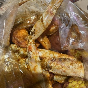 Crafty Crab - marine leech Eggs on my crab legs. - Seafood Near Me - Towson, Maryland