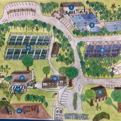 The FARM At UNC - Map of The Farm from The Farm's website.