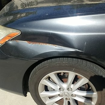 Premier Paintless Dent Repair - Big long deep scrape. With large dent. - Mobile Dent Repair Near Me - South Bend, Indiana Premier Paintless Dent Repair - Big long deep scrape. With large dent. - Mobile Dent Repair Near Me - South Bend, Indiana