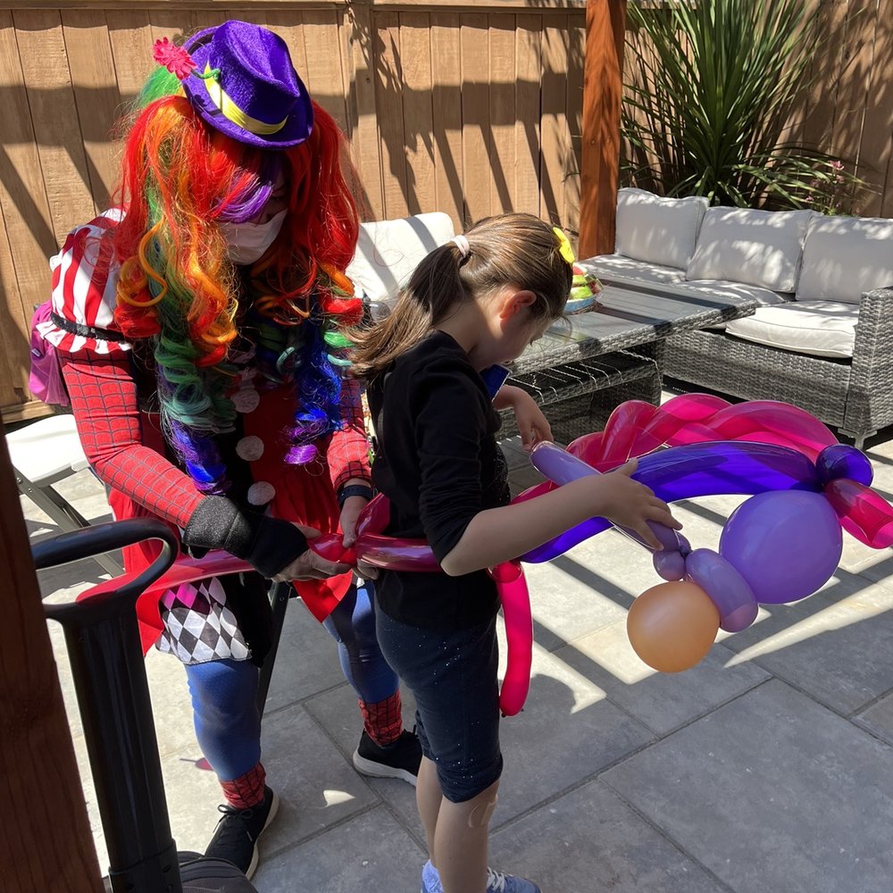 Fun Clown For Kids - Life sized Pony balloon - Party & Event Planning Near Me Fun Clown For Kids - Life sized Pony balloon - Party & Event Planning Near Me
